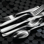 Thumbnail image #2 for 1880 Hospitality Tidal by Oneida® B443FDIF European Table Fork, 8-1/2", Heavyweight, 18/0 Stainless Steel, Small Wave Handle Pack of 1 Dozen