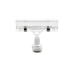 Thumbnail image #1 for G.E.T. TAGV12 Clear Polycarbonate Magnetic Clip Sign Holder, 3"W x 2-1/2"H Case of 10