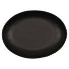 Thumbnail image #2 for Cal-Mil Carmel 24122-1216-13 Rectangular Melamine Pasta Platter, Black, 12"W x 16"D x 1.75"H Case of 3