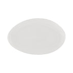 Thumbnail image #1 for CAC China Bahamas BHM-41 14-Inch Oval Embossed Porcelain Platter, Bone White 1 Dozen