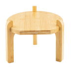 Thumbnail image #1 for TableCraft Products 12652 Coated Bamboo Stand for Glass Beverage Dispensers, 10 x 10 x 8 Inches