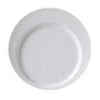 Thumbnail image #1 for Vertex China Ventana AV-MP China Plate, Round, 10-1/4 in, Rolled Edge, Bright White, Glossy 1 Dozen