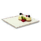 Thumbnail image #1 for G.E.T. GET ML-1311-TC Melamine Rectangular Platter, Beige, 12" Case of 6