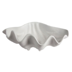 Thumbnail image #5 for G.E.T. Bugambilia SC004FR Ceviche Shell, 135.26 oz., 18-1/2"L x 11"W x 8.1"D, Cast Aluminum with Resin Coating, Fire Red