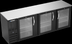 Thumbnail image #3 for Beverage-Air 94-Inch Three-Section Shallow-Depth Back Bar Refrigerator with 3 Glass Doors