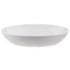 Thumbnail image #1 for TableCraft Products Sierra 1025002 White Melamine Oval Bowl, 96 oz., 14" x 10" Case of 6