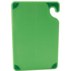 Thumbnail image #1 for AllPoints Foodservice Parts & Supplies San Jamar 86138 Bar Cutting Board, 6 x 9 x 3/8 in, Green Co-Polymer