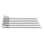 Thumbnail image #1 for JB Prince RSVP International UA274 Flat Stainless Steel Skewer, 12-1/2" Case of 6
