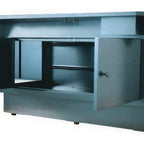 Thumbnail image #1 for MVP Group LLC Kool-It KSSD-45BS Pastry Merchandiser Base, Non-Refrigerated, 44.76"W, 3 Solid Hinged Doors, Black Exterior