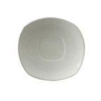 Thumbnail image #1 for 1880 Hospitality Fusion by Oneida® R4020000506 6-Inch Square Coupe Porcelain Saucer, Bright White Case of 3 Dozen
