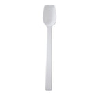 Thumbnail image #1 for Thunder Group PLBS010WH Solid Polycarbonate Buffet Serving Spoon, 10 in, 3/4 oz, White Case of 12 Dozen