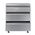 Thumbnail image #6 for KoolMore 32-Inch Enclosed Residential Outdoor Kitchen Cabinet with 3 Drawers, Stainless Steel