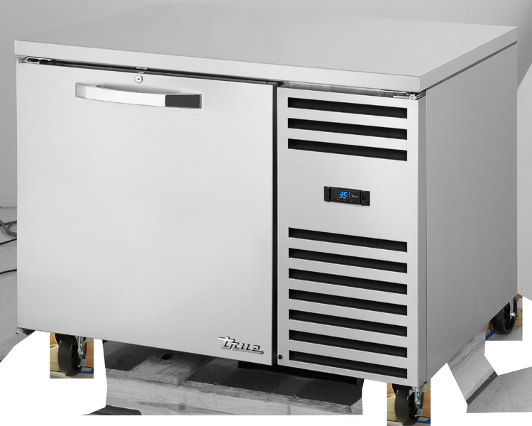 Product image #1 for True SPEC SERIES 44.5-Inch Deep Undercounter Refrigerator, 1 Section, Self-Contained Side-Mounted, Stainless Steel