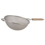 Thumbnail image #1 for Stanton Trading 505 Double Medium Mesh Strainer, 10-1/4" Diameter, Lacquered Wood Handle Case of 24
