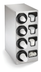 Thumbnail image #3 for Vollrath Stainless Steel Vertical Countertop Cup Dispenser Cabinet, 4-High, 4-Sleeve Capacity