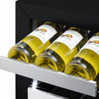 Thumbnail image #2 for Summit Commercial Summit Appliance SDHW1532 Undercounter Wine Cellar, 1.8 cu. ft., 15"W, Black, Double-Pane Glass Door