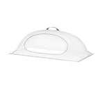 Thumbnail image #1 for Cal-Mil 324-18 Dome Display Tray Cover, Polycarbonate, One-Side Cutout, 18"W x 26"D x 8"H Case of 2