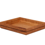 Thumbnail image #1 for Mikasa Hospitality (Lifetime Brands, Inc.) Select Concept BQ202L Stackable Oak Cutlery Bin, GN 1/2 Case of 4