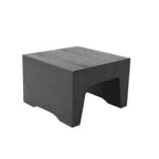 Thumbnail image #1 for Mikasa Hospitality (Lifetime Brands, Inc.) Select Concept BQ212B Square Buffet Riser, Black Stand, Oak Base, 8.26 x 8.26 x 6.69 in