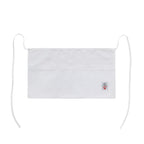 Thumbnail image #1 for CAC China APWA-1W White 65/35 Poly/Cotton Waist Apron with 3 Pockets, 21-7/8"L x 12-1/2"W Case of 60