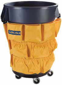 Product image #4 for Bronco Adjustable Tool Caddy Bag for 32- and 44-Gallon Waste Containers