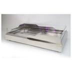 Thumbnail image #1 for Eastern Tabletop RB-3620 Seafood/Raw Bar Stand, Stainless Steel, Rectangular, 36 1/2"L x 20 3/4"W, Perforated Acrylic Insert