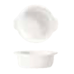 Thumbnail image #1 for Libbey Chef's Selection II BD-002 Handled Porcelain Mini-Bowl, 2 oz, 3" Diameter, Bright White