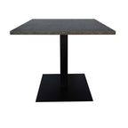 Thumbnail image #2 for Grosfillex VanGuard US24D744 Exterior Rectangular Table Top, 24 x 32 in, Resin-Coated Poplar Veneer, with Assembly Rails