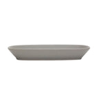 Thumbnail image #1 for Vertex China Elements E-R16-S Rectangular China Pasta Bowl, 12 oz, 10", Stone Matte Gray Case of 2 Dozen