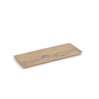Thumbnail image #1 for G.E.T. Madison Avenue SB-1460-OW Rectangular Melamine Display Board, Faux Oak Wood, 14-1/2" x 6" x 3/4" Case of 6