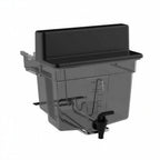 Thumbnail image #1 for Zummo 210816E-5 Complete Juice Dispenser Tank, 2 gal., Transparent Plastic, with Tap, Manual Stirrer, Support and Lid