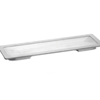 Thumbnail image #1 for TableCraft Products CW6424 Aluminum Hot Well Cover, 1/2 Long, 6-3/8" x 21-5/8", 1/4" Thick, Silver