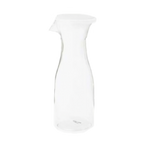 Thumbnail image #1 for G.E.T. BW-1050-PC-CL Wine/Juice Decanter, 18 oz., Polycarbonate, Clear, with Lid 1 Dozen