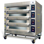 Thumbnail image #1 for Belshaw DX Eco-Touch Deck Oven DX-ECOTOUCH-2W-4 Commercial Deck Oven, 4 Decks, 2-Pan Capacity per Deck, Touchscreen Controls, Steam Injection
