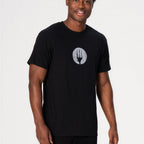 Thumbnail image #1 for Chef Works RD31-BLK-XL Men's Black XL Poly/Cotton T-Shirt