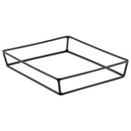 Thumbnail image #1 for Global Tableware Collective Dalebrook, Buffet Stands DBTB3200 Rectangular Black Metal Buffet Stand, 12" x 10-1/8" x 12"
