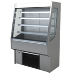 Thumbnail image #1 for RPI Industries Bandit SCRFC4878D-III Non-Refrigerated Air Screen Pastry Display Case, 48"W x 78"H, 4 Shelves, LED