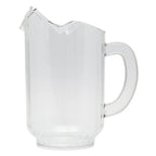 Thumbnail image #1 for Alegacy Foodservice Products PCP603A 60 oz Amber Polycarbonate Triple-Spout Pitcher with Handle Case of 12