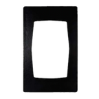 Thumbnail image #1 for G.E.T. 82727A10 Stainless Steel Tile, 20-13/16" x 12-3/4", with One Large Rectangular Cut-Out