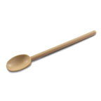 Thumbnail image #1 for JB Prince U704 12 Kitchen Serving Spoon, 12"L, Heat-Resistant Reinforced Fiberglass, Beige
