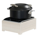 Thumbnail image #1 for Cal-Mil Vista 28621-141 Single-Burner Induction Cooktop, HDPE, Indoor/Outdoor, 12.75"W x 15"D x 6.5"H