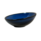 Thumbnail image #1 for Vertex China Essentials ES-T10-B Tilt Coupe Bowl, 6-1/4-inch Round Porcelain, Oceanic Blue, Gloss Finish Case of 2 Dozen
