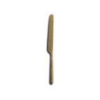 Thumbnail image #1 for Global Tableware Collective Comas, Kodai MPA7278 Table Knife, 8.375", Vintage Gold, 18/0 Stainless Steel 1 Dozen