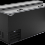 Thumbnail image #6 for Beverage Air Frosty Brew DW64HC-B-29 65-Inch Horizontal Deep-Well Bottle Cooler, 18.5 Cu. Ft., Sliding Lids, Black Painted Steel