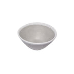 Thumbnail image #1 for G.E.T. Pottery Market B-81-DVG Round Melamine Side Salad/Soup/Bouillon Bowl, 8 oz, 5" Dia x 2"H, Dove Gray with White Trim Case of 2 Dozen