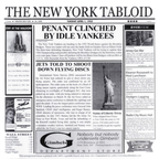 Thumbnail image #1 for G.E.T. 4-TY1200 Food Basket Liner, New York Newsprint, 12" x 12", Paper, White