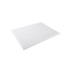 Thumbnail image #1 for CAC China CBPH-1824W White Polyethylene Cutting Board, 24 x 18 Inches, 1/2-Inch Thick Case of 6