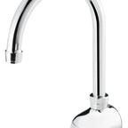 Thumbnail image #6 for Krowne Royal Series 16-191 Battery-Powered Touchless Electronic Faucet, 6-Inch Gooseneck Spout, Single-Hole Wall Mount, Polished Chrome