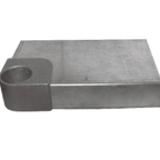 Thumbnail image #1 for GSW USA B-CB Die-Cast Aluminum Corner Shelf Bracket for 1-5/8" or 1-1/2" OD Tubing, Includes Screws Case of 24
