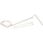 Thumbnail image #1 for AllPoints Foodservice Parts & Supplies Mavrik 8004109 Fryer Temperature Probe, 3 Bends, 22-1/2 in Probe, 24 in Leads, 2 Ties